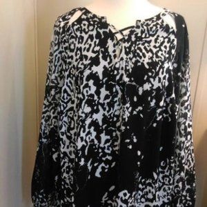 Animal Print Blouse